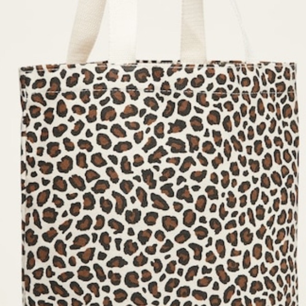 Animal Print Canvas Tote - Picture 2 of 2